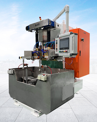 减振器下端贮液筒缝焊机